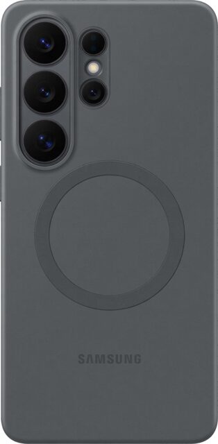Клип-кейс Samsung Silicone Magnet для Galaxy S26 Ultra Чёрный