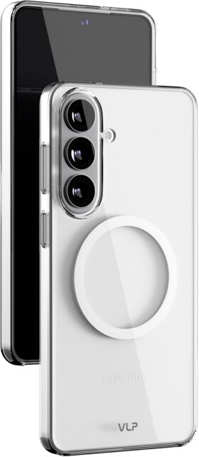Клип-кейс VLP Puroс MagSafe для Samsung Galaxy S26+ Прозрачный