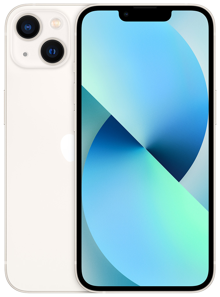 Смартфон Apple iPhone 13 128 ГБ MLPG3THA «Сияющая звезда» (nanoSIM+nanoSIM, без RuStore)