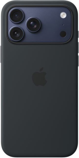 Клип-кейс Apple Silicone с MagSafe для Apple iPhone 17 Pro Max Чёрный