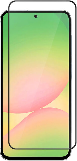 Защитное стекло BoraSCO для Samsung Galaxy A57 с чёрной рамкой