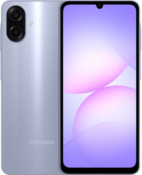 Смартфон Samsung Galaxy A07 4/128 ГБ SM-A075FLVCMEA Фиолетовый