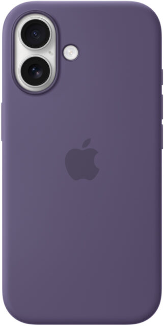 Клип-кейс Apple Silicone с MagSafe для Apple iPhone 17 Лавандовый