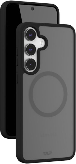 Клип-кейс VLP Moon для Samsung Galaxy S25 FE Чёрный