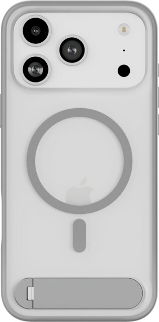 Клип-кейс uBear Stand 360 Mag для Apple iPhone 17 Pro Max Серый