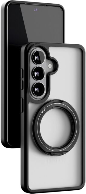 Клип-кейс VLP Ringс MagSafe для Samsung Galaxy S26 Чёрный
