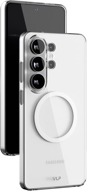 Клип-кейс VLP Puroс MagSafe для Samsung Galaxy S26 Ultra Прозрачный