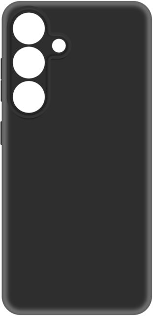 Клип-кейс Krutoff Soft для Samsung Galaxy S25 Чёрный
