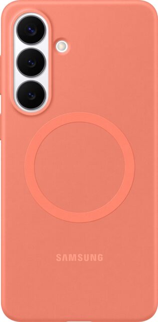Клип-кейс Samsung Silicone Magnet для Galaxy S26+ Коралловый